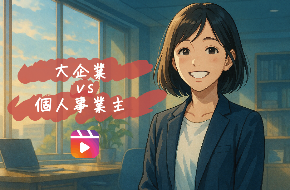 大企業vs個人事業主