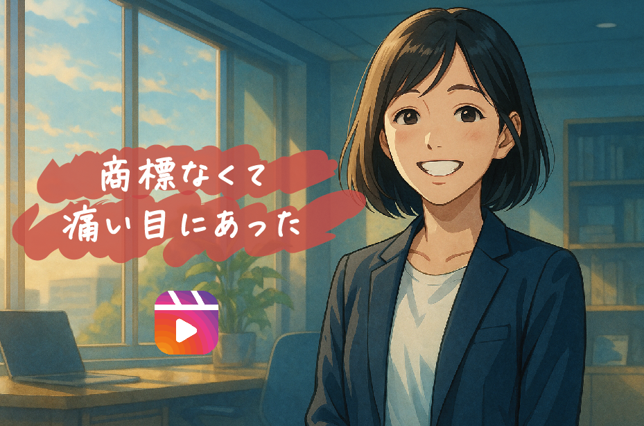 商標なくて痛い目にあった