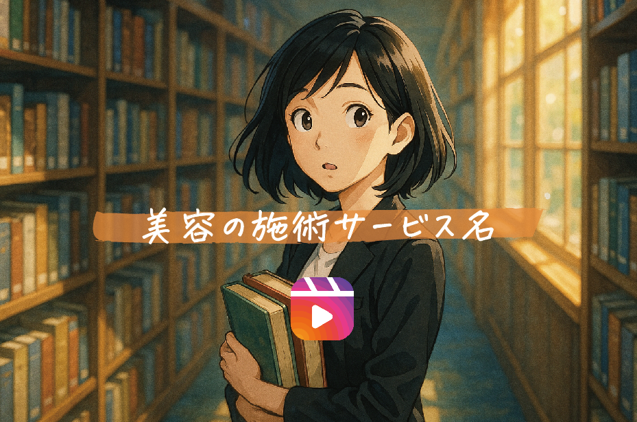 美容の施術サービス名